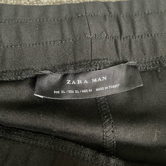 Zara Men’s black Joggers sz XL (EUC) - Picture 3 of 6